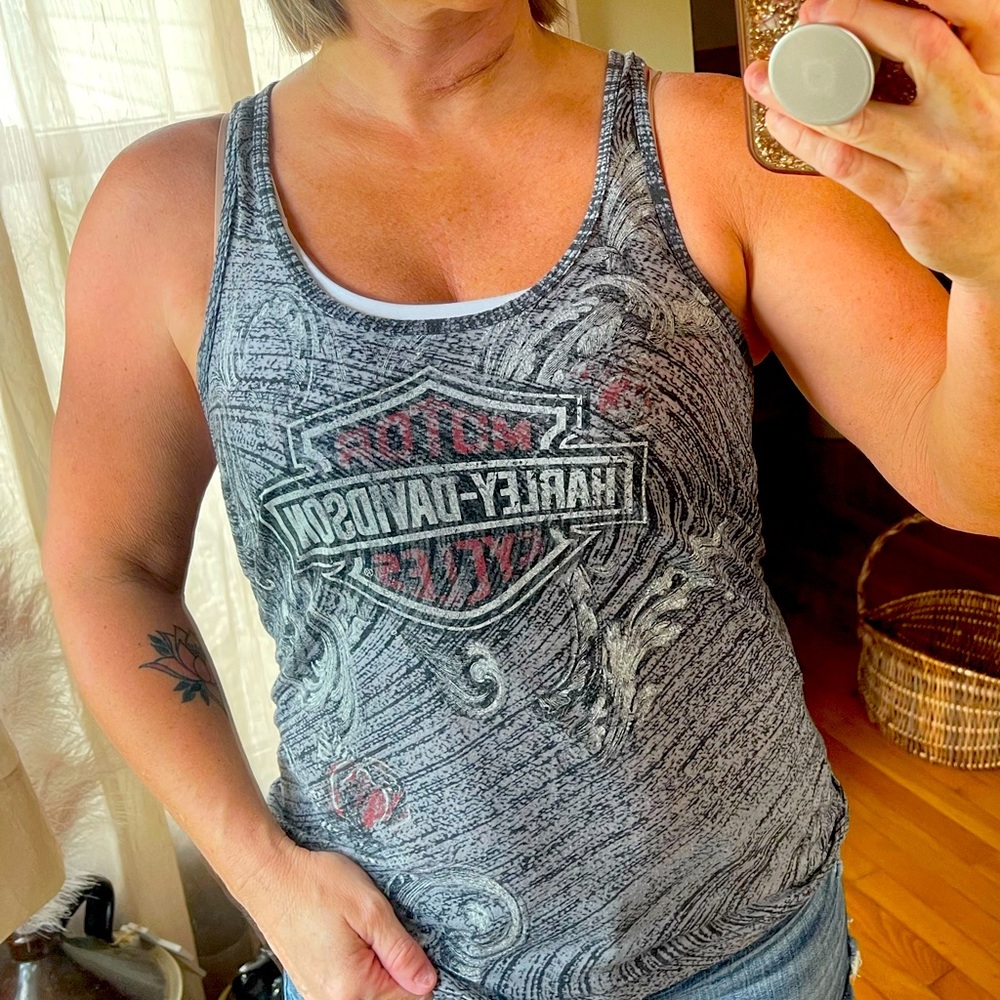 Authentic Harley Davidson tank
